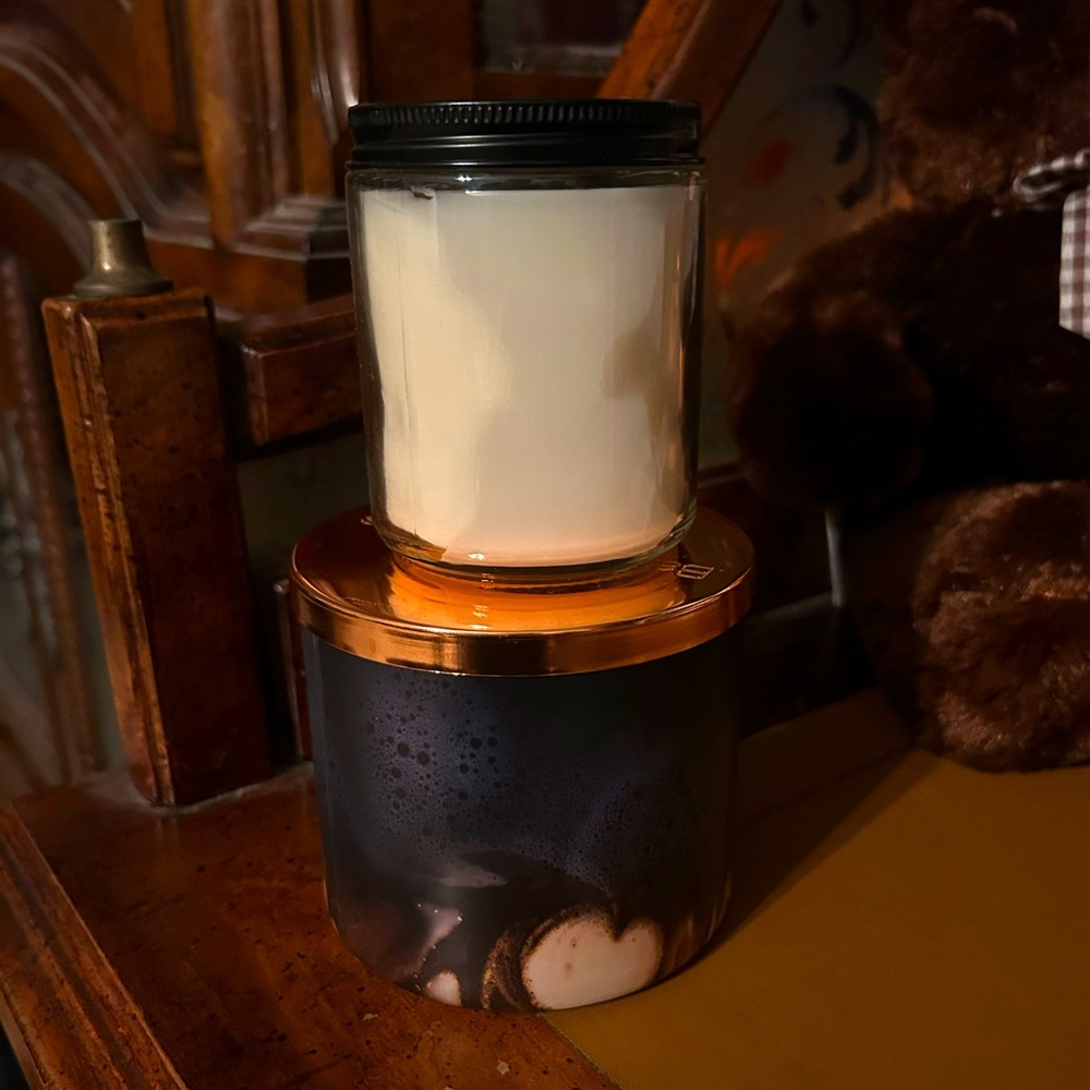 Bath & Body Works Midnight Amber Glow Candle Set - Picture 2 of 4